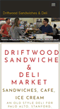 Mobile Screenshot of driftwooddeliandmarket.com